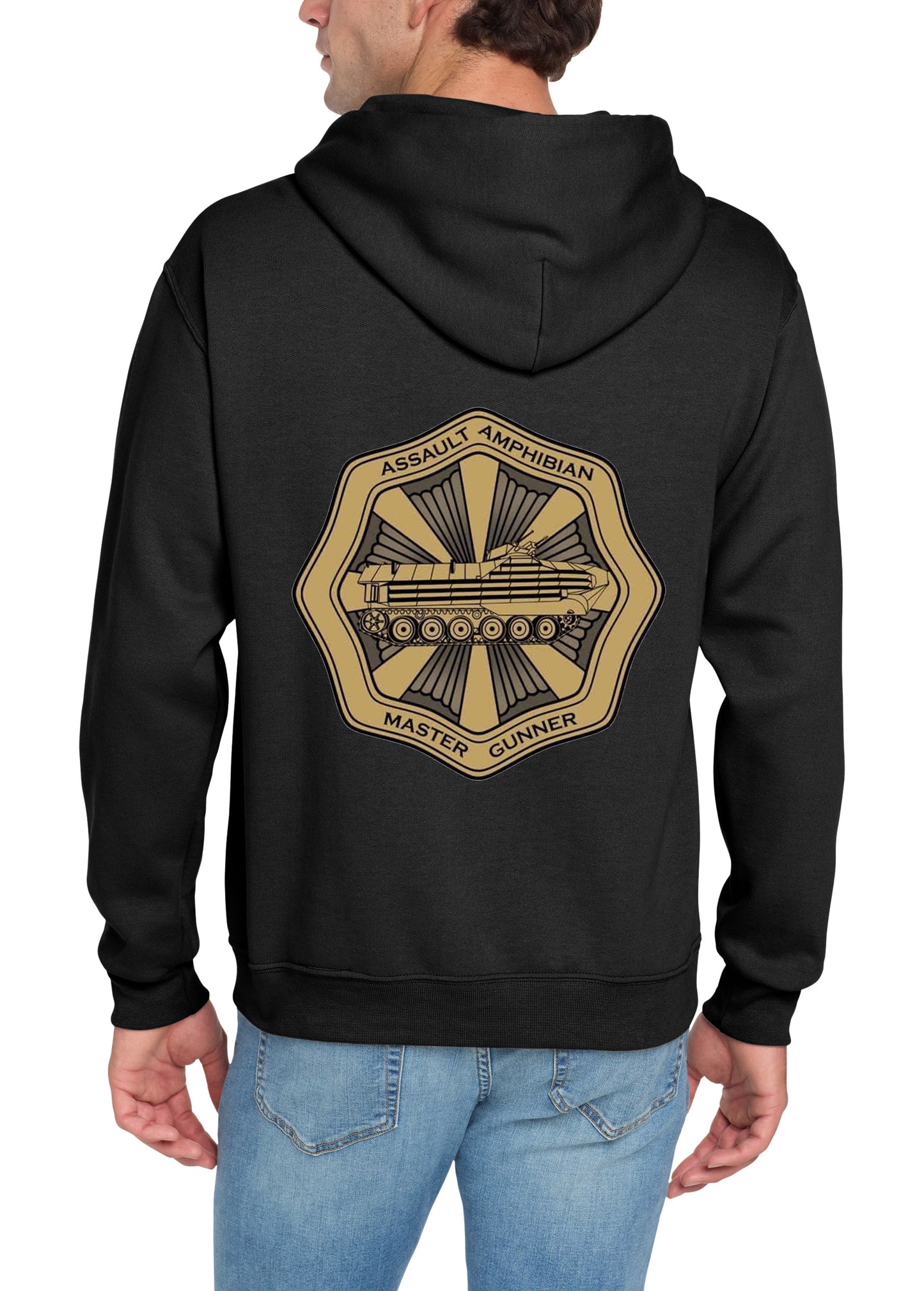 ASSAULT AMPHIBIAN HOODIE B/W