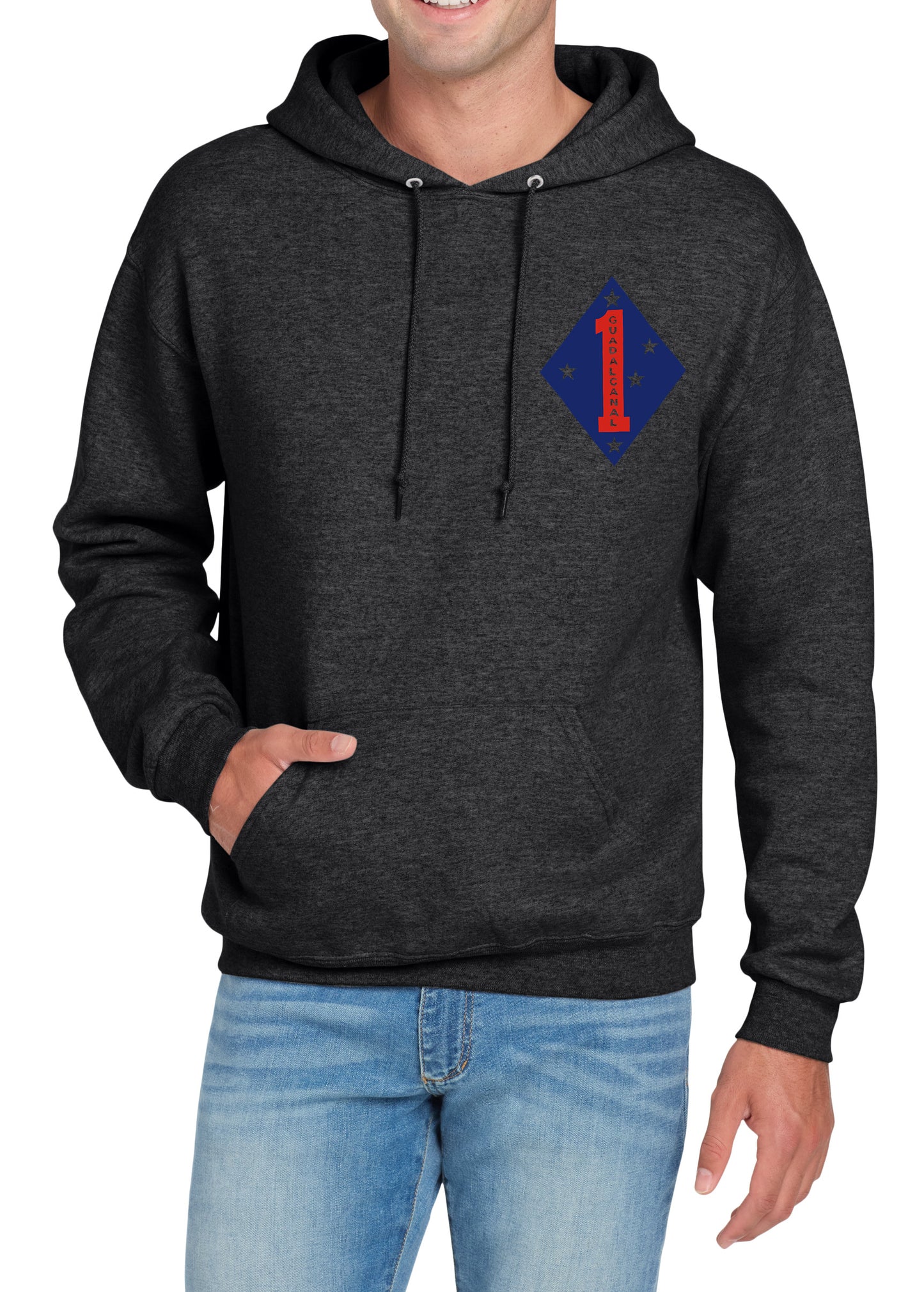 ASSAULT AMPHIBIAN HOODIE B/W