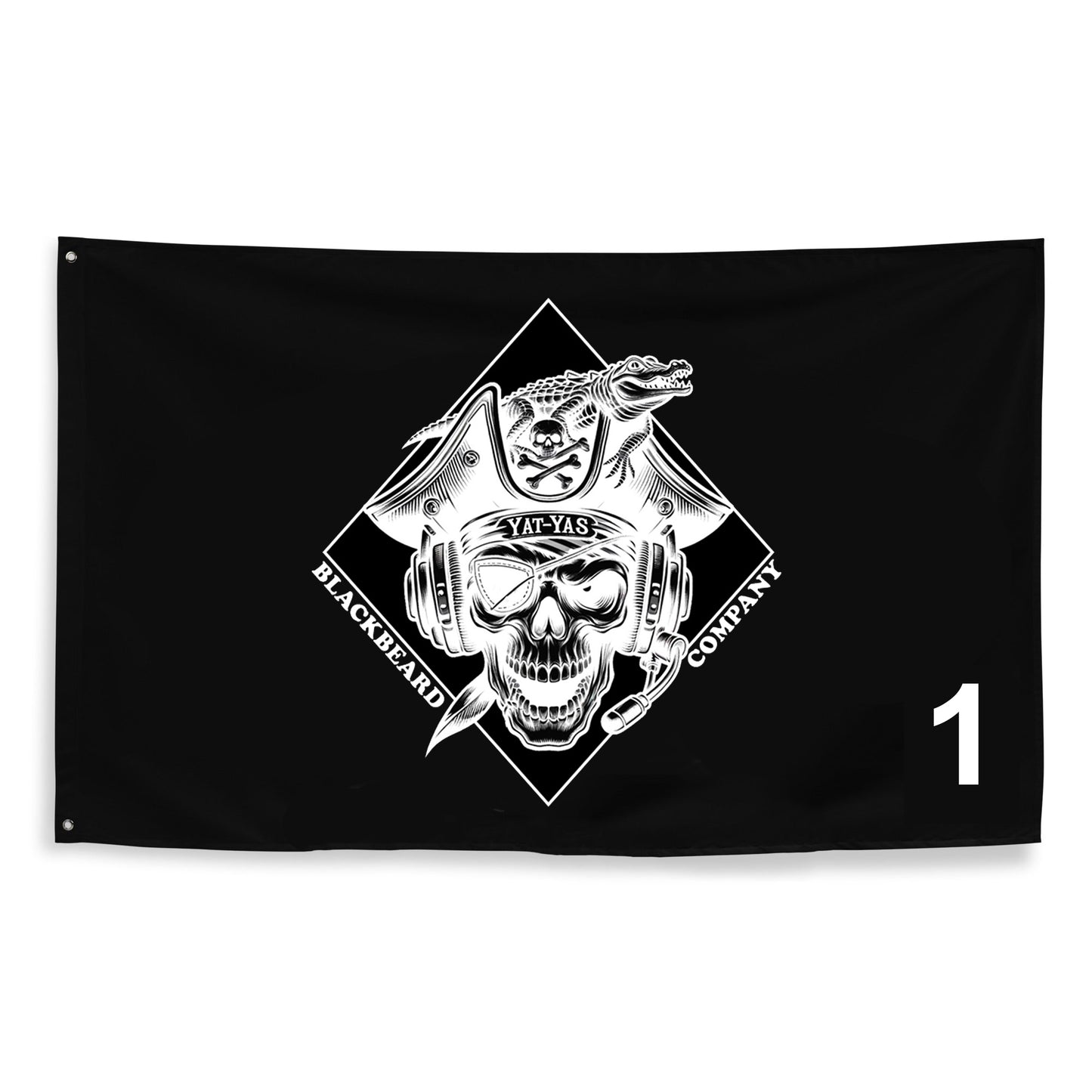 BLACKBEARD COMPANY FLAG 1/2/3/4