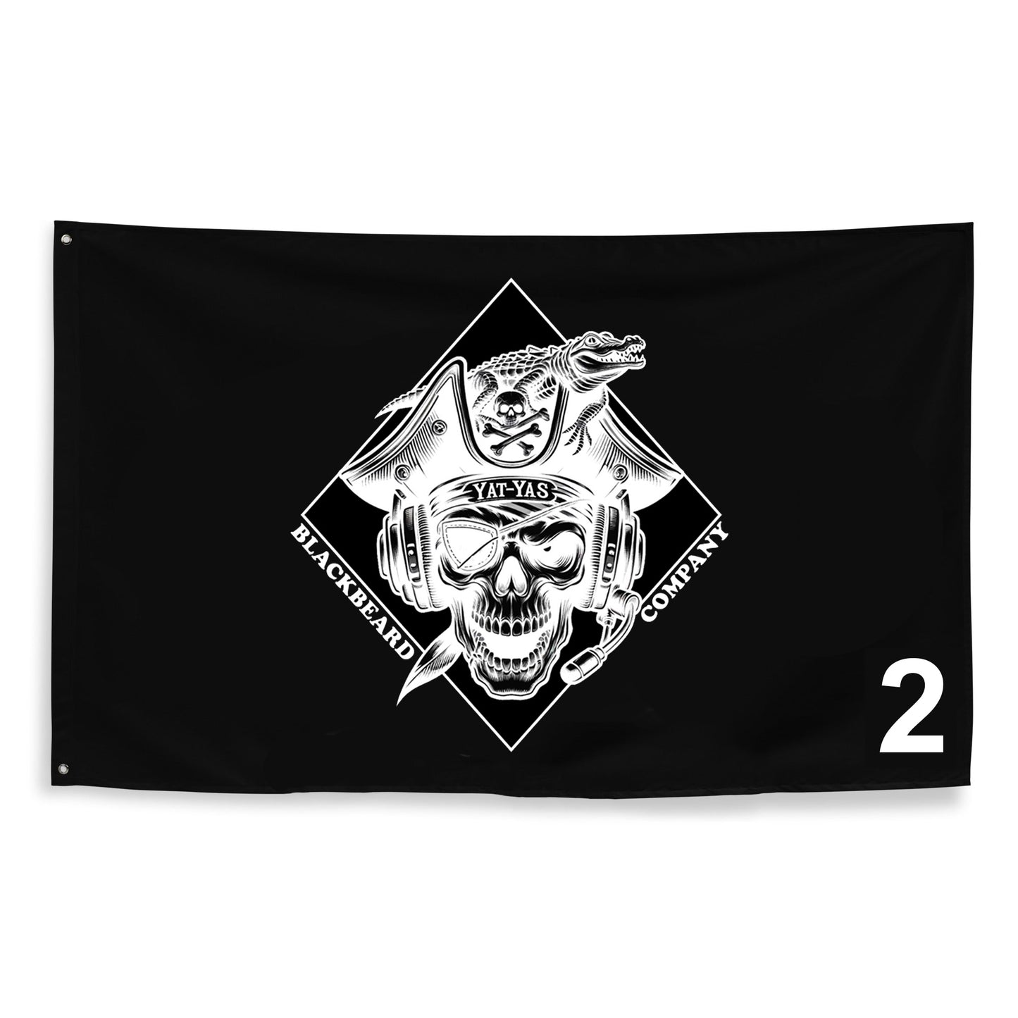 BLACKBEARD COMPANY FLAG 1/2/3/4