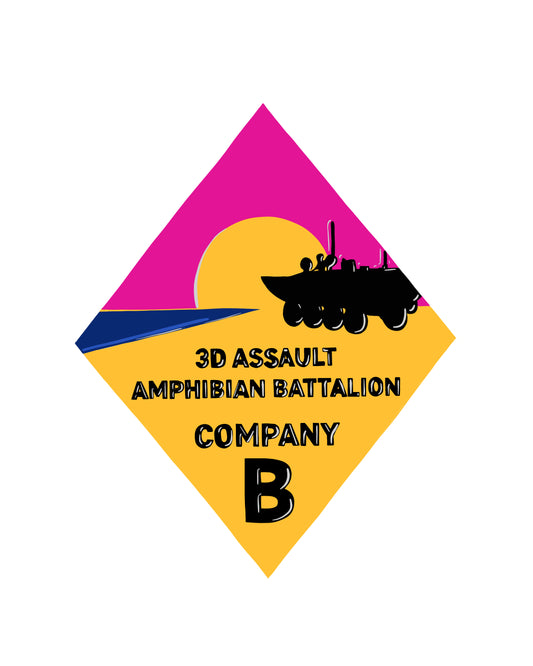 3D ASSAULT AMPHIBIAN BATTALION STICKER