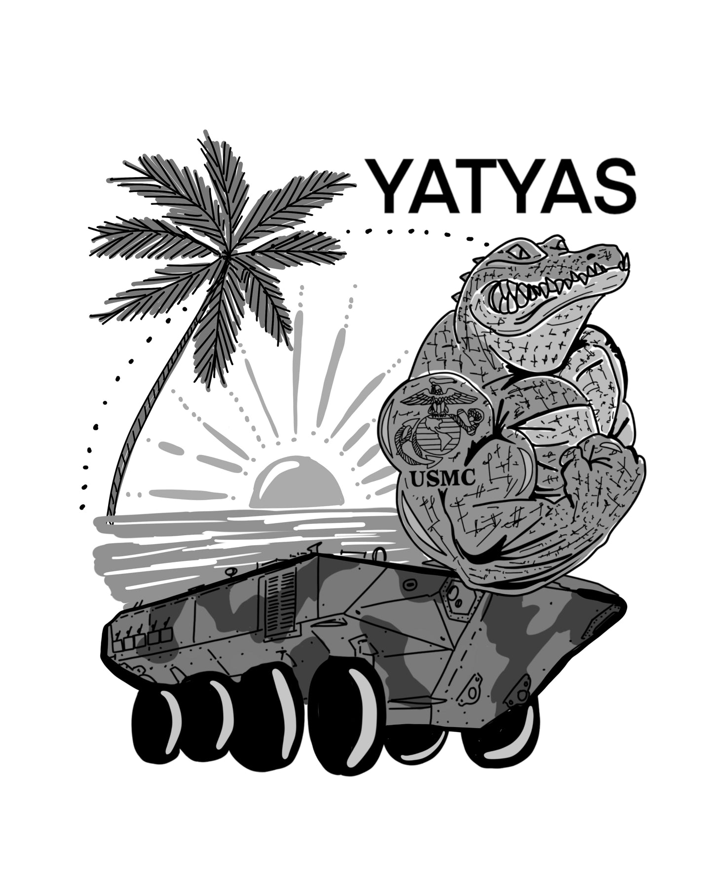 YATYAS Company B/W