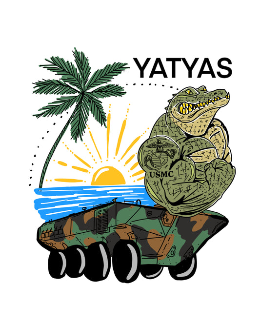 YATYAS GATOR STICKER